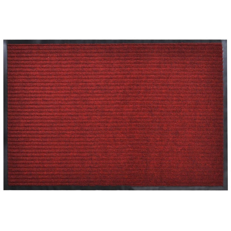 PVC Door Mat 90 x 60 Cm - Red