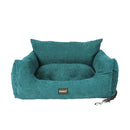 Dog Protector Portable Travel Bed Removable Green Large