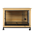 Medium Side End Table Steel Puppy Crate Indoor Pet House