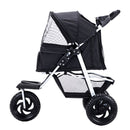 Dog Carrier Trailer Strollers 3 Wheels Foldable Large