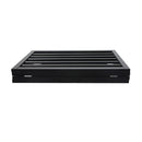 Dog Fence Safety Stair Barrier Security Door Black 4 Panels