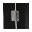 Dog Fence Safety Stair Barrier Security Door Black 4 Panels