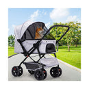 Pet Stroller Pram Dog Carrier Trailer Large