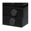 Dog Fence Safety Stair Barrier Security Door Black 4 Panels