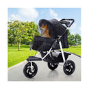 Dog Carrier Trailer Strollers 3 Wheels Foldable Large