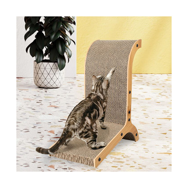 Cat Scratching Board Scatch Toy Brown