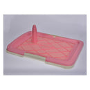 Large Portable Dog Potty Training Tray Pet Puppy Toilet Loo Mat Pad