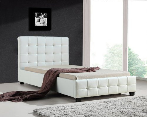 Palermo King Single Bed with PU Leather Deluxe