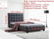 Palermo King Single Bed with PU Leather Deluxe