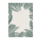 Parquet Leaf Border Style Green Rug 160 X 230 Cm