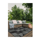Parquet Woven Belgium Style Night Silver Rug 160 X 230 Cm