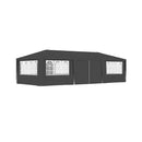 Professional Party Tent With Side Walls 9X4 M Anthracite