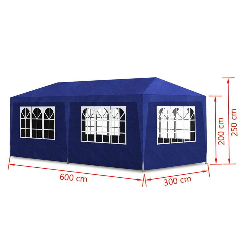 Partytent 3mx6m - Blue