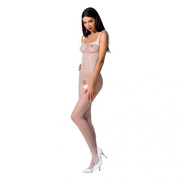 Passion Lingerie Bodystocking BS071 White