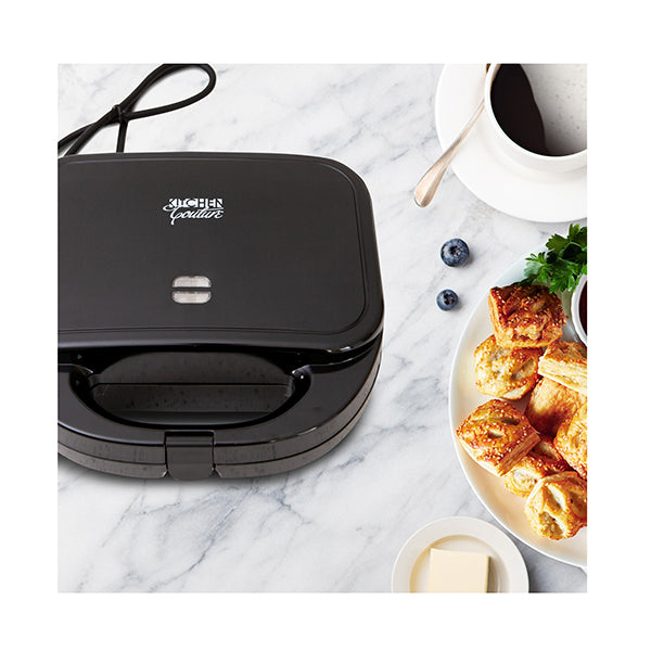 Pastry Maker Apple Pies Non Stick Surface Black