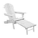 Set Of 2 Outdoor Sun Lounge Chairs Patio Furniture Lounger Adirondack