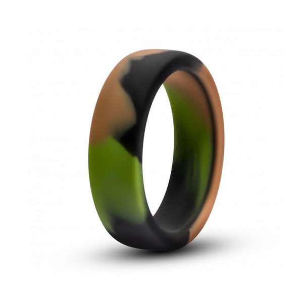 Performance Silicone Camo Cock Ring Green Camouflage