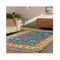 Persian Blue Machine Knotted Rug