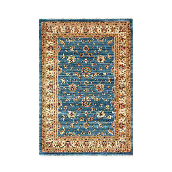 Persian Blue Machine Knotted Rug
