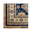 Persian Navy Machine Knotted Rug