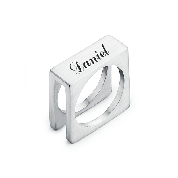 Personalized Cube Ring