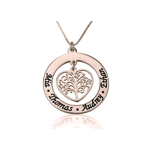 Personalized Family Tree Necklace