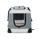 Pet Carrier Soft Crate Dog Cat Travel Portable Cage Kennel Foldable L