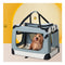Pet Carrier Soft Crate Dog Cat Travel Portable Cage Kennel Foldable L