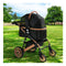 Pet Dog Stroller Pram Large Carrier Travel Pushchair Foldable 4 Wheels