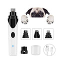 Pet Nail Grinder Dog Cat Electric Trimmer Clipper Claw Filer