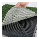 Pet Potty Tray With Synthetic Grass Mat