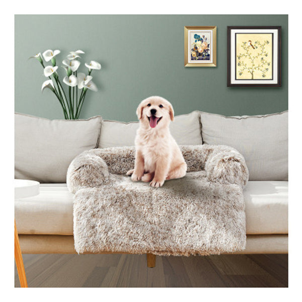 Pet Sofa Bed Dog Calming Sofa Cover Protector Cushion Plush Mat
