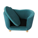 Pet Sofa Bed Warm Soft Lounge Couch Soft Removable Cushion Chair Seat