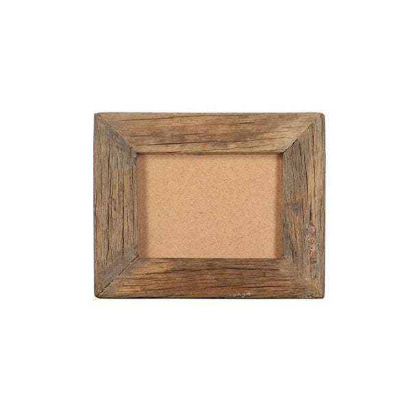 Photo Frames 2 Pcs 23 X 28 Cm Solid Reclaimed Wood And Glass