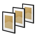 Photo Frames Collage Black A3 Picture Frame Wall Set Home Decor 3Pcs