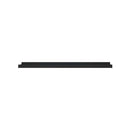 Picture Frame Ledge Shelves 2 Pcs Black 80 X 9 X 3 Cm Mdf