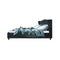 Pier Bed Frame Fabric Charcoal King