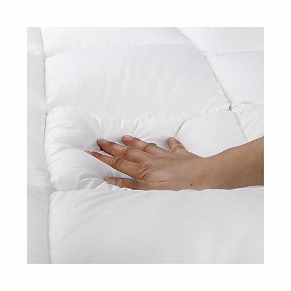 Giselle Mattress Topper Pillowtop 1000Gsm Microfibre Filling Protector