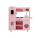 Kids Wooden Kitchen Pretend Play Sets Food Cooking Toys Children