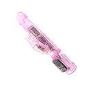 Pink Multi Speed Rotating Vibrator Dildo Stimulator