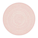 Pink Round Rug 120Cm Round