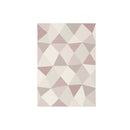 Pink Prisma Geometric Rug