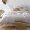 Bambury Silver Linen Sheet Set