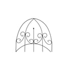 Plant Climbing Racks 3 Pcs Black 40 X 100 Cm Iron