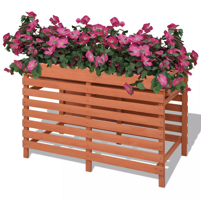 Planter 100 x 50 x 71 Cm Wood