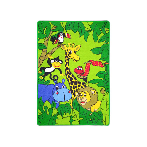 Playmat Zoo Animals Rug 94X133Cm – Simply Wholesale