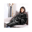 Plush Fleece Sherpa Hoodie Sweatshirt Blanket Pajamas