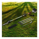 Petrol Pole Chainsaw Hedge Trimmer Pruner Chain Saw Brush Cutter 2In1