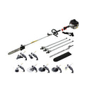 Pole Chainsaw Petrol Hedge Trimmer Brush Cutter Snipper Multitool