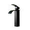 Polly Waterfall Square Tall Basin Mixer Tap Matte Black